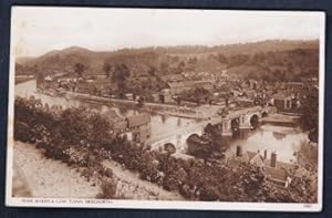 Bridgnorth Postcard Shropshire River Severn Low Town 1947