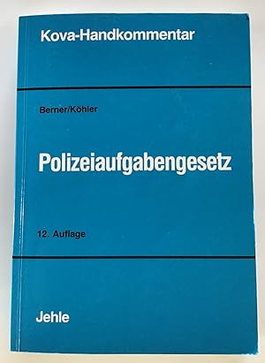 Polizeiaufgabengesetz.