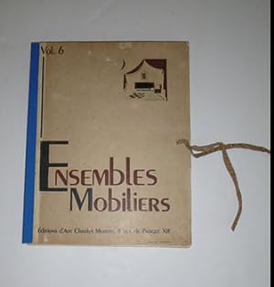 Ensembles mobiliers. Vol. 6. First edition. Complete.