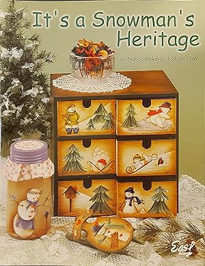 It's A Snowman's Heritage Painting Pattern Book