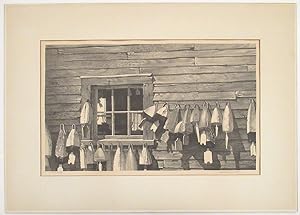 1964 Stow Wengenroth Pencil Signed Lithograph "Lobster Buoys"