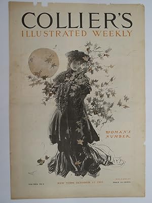 COLLIER'S MAGAZINE COVER, OCTOBER 11, 1902, HENRY HUFF COVER