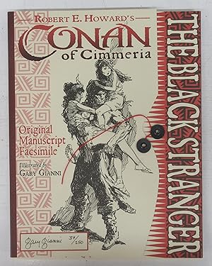 Robert E. Howard's Conan of Cimmeria Original Manuscript Facsimile: The Black Stranger