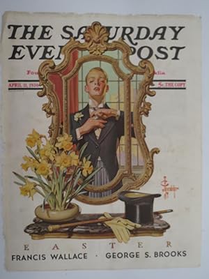 THE SATURDAY EVENING POST COVER, APRIL 11, 1936, EASTER, J. C. LEYENDECKER (GAY INTEREST)