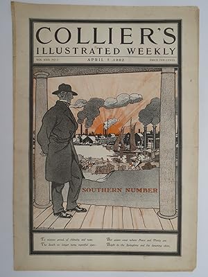 COLLIER'S MAGAZINE COVER, APRIL 15, 1902, EDWARD PENFIELD COVER