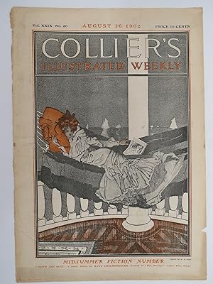 COLLIER'S MAGAZINE COVER, AUGUST 16, 1902, HENRY BREVOORT EDDY COVER