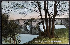 Uttoxeter Postcard Dove Bridge Publisher Collectable Wrench Series