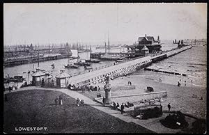 Lowestoft Suffolk Postcard Vintage View Of The Pier