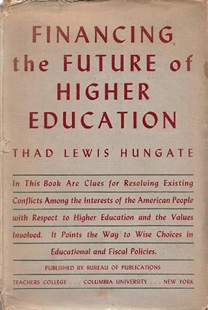 Financing the Future of Higher Education