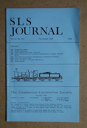 The Journal of the Stephenson Locomotive Society: December 1976.