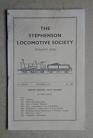 The Journal of the Stephenson Locomotive Society: October 1957.