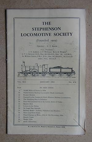The Journal of the Stephenson Locomotive Society: January 1965.