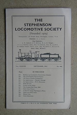 The Journal of the Stephenson Locomotive Society: September 1962.