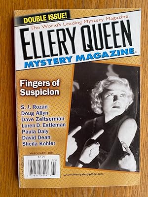 Ellery Queen Mystery Magazine March and April 2015