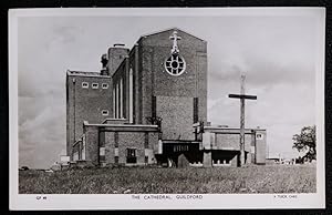 Guildford Cathedral Postcard Surrey Real Photo