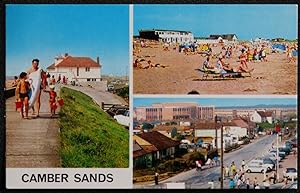 Camber Sands Sussex Postcard Beach Pontins Holiday Camp