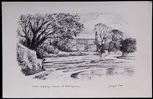 Rottingdean Postcard Kipling's House Local Sussex Publisher