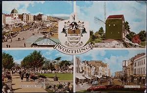 Worthing Sussex Postcard Salvington Mill South Street Vintage 1960