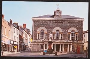Carmarthen Wales Postcard Town Hall