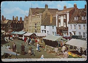 Kings Lynn Postcard Saturday Market 1965