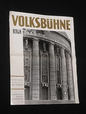 Volksbühne Berlin, 1937/38 [Jahresheft]. Sonderausgabe der Zeitschrift "Das Theater"