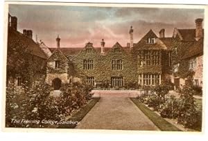 Salisbury Postcard The Training College Wiltshire