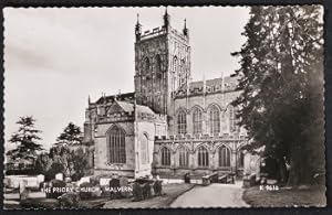 Malvern Postcard Priory Church Real Photo