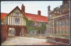 Evesham Postcard Worcs Norman Arch Vintage Postcard