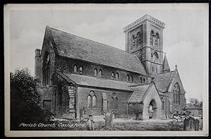 Castleford Postcard Parish Church Yorks