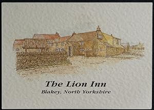 Blakey Kirkbymoorside Postcard The Lion Inn LOCALLY PUBLISHED