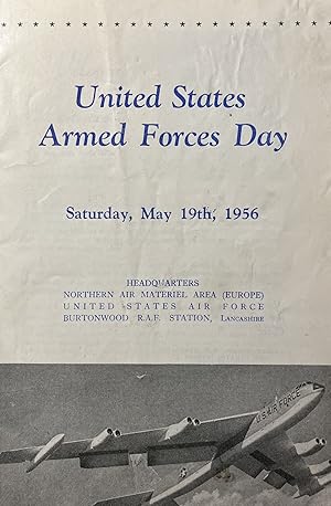 A MidCentury Brochure Commemorating United States Armed Forces Day, Saturday, May 19th, 1956