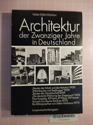Architektur der Zwanziger Jahre in Deutschland.