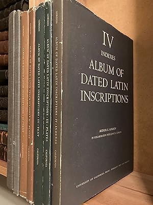 Album of Dated Latin Inscriptions (4 volumes in 7 tomes)