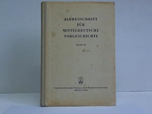 Jahresschrift für mitteldeutsche Vorgeschichte. Band 52