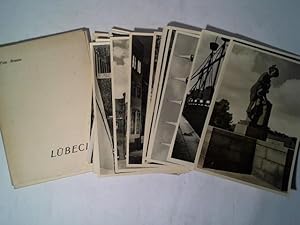 Lübeck. Fotomappe mit 29 original Fotografien