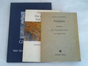 Wie ein Wind durchblättert/ Andante/ Gesichter. 3 Bände