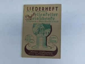 Liederheft aus der historischen Felsenkeller Weinschenke