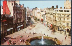 Sheffied Postcard Yorks Fairgate in 1977