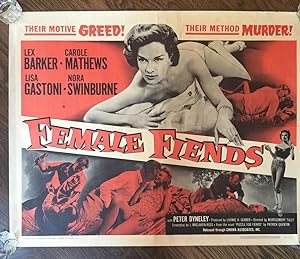 Female Fiends (Movie Postcard)