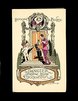Le Dangier d'estre trop Cocquelin. Manuscrit et illustré par H. Grand'Aigle.