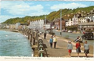 Isle Of Man Douglas Queen's Promenade 1970 Postcard