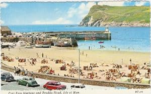 Isle Of Man Port Erin Bradda Head Postcard