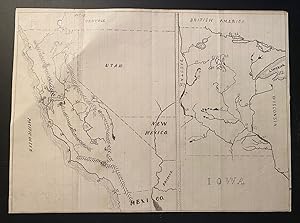 MAP, Manuscript, USA, California and Minnesota.