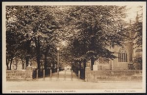 Coventry Vintage Postcard St. Michael's College LOCAL PUBLISHER