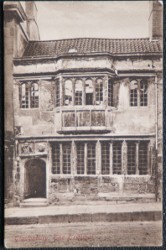 Glastonbury Vintage Postcard Wiltshire The Tribunal