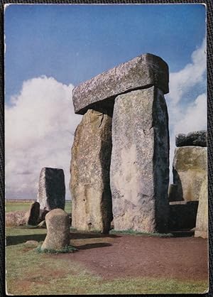 Stonehenge Postcard Wiltshire Published by Ministry Of Public Building And Works