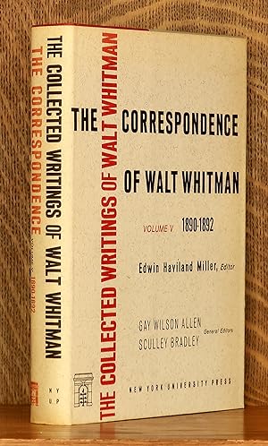 THE CORRESPONDENCE OF WALT WHITMAN - VOL. V ONLY