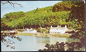 Penmaenpool Postcard Dolgellau Wales George III Hotel 1985