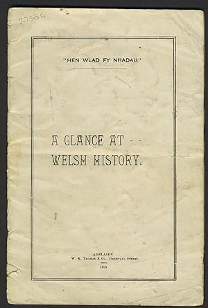 A Glance at Welsh History, pamphlet