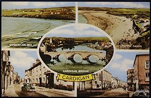 Cardigan Postcard Wales Gwbert Poppit Sands Pendre 1967